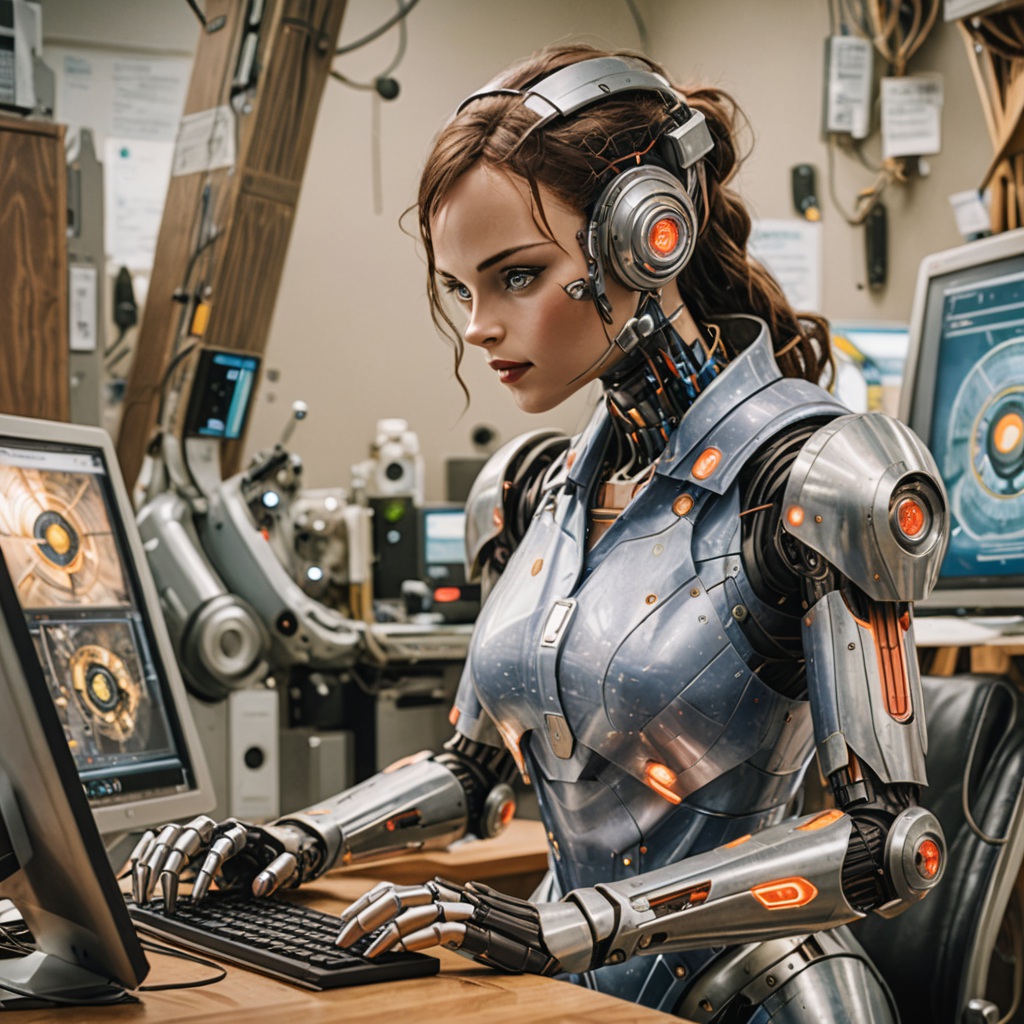 女性型AIロボット