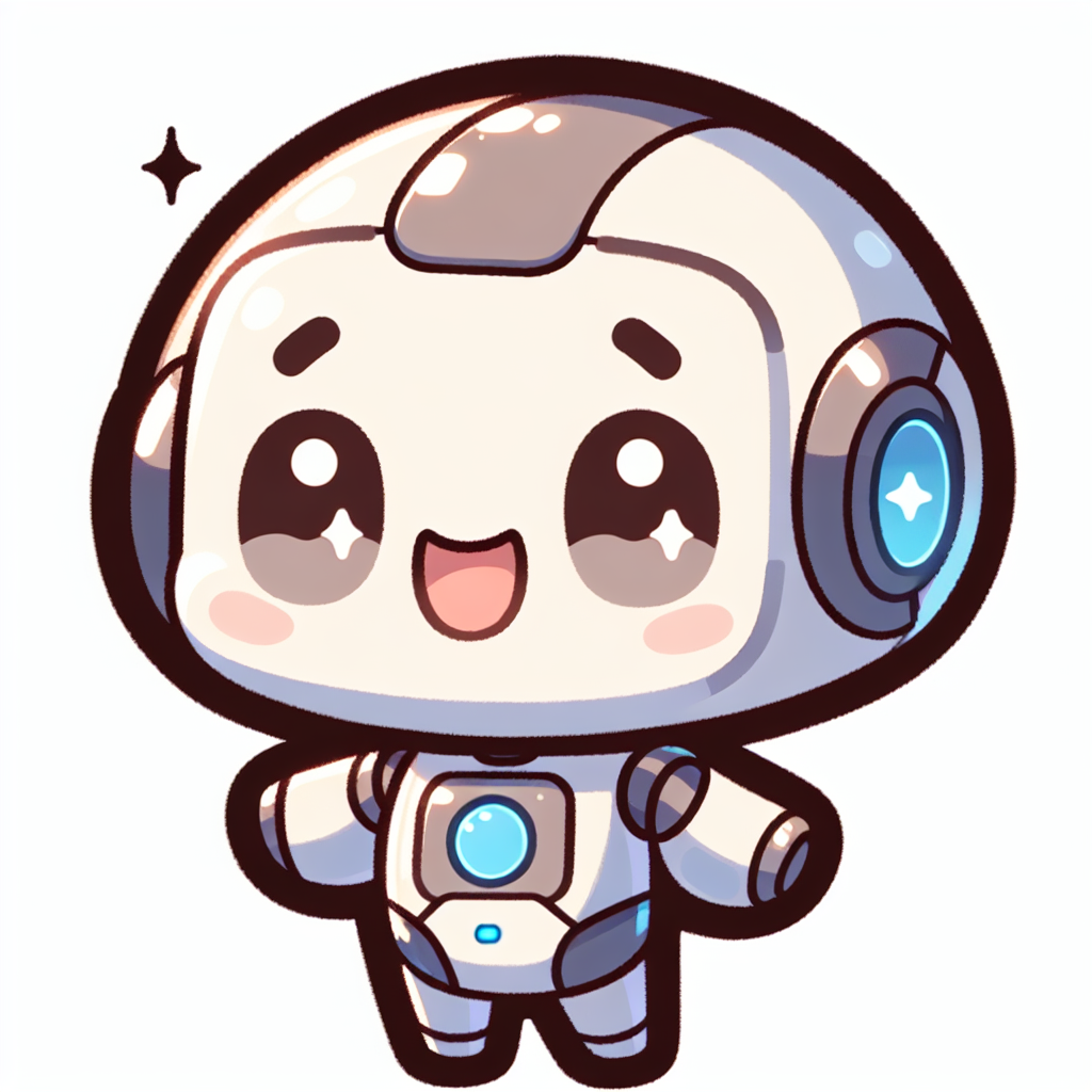可愛いAIロボット