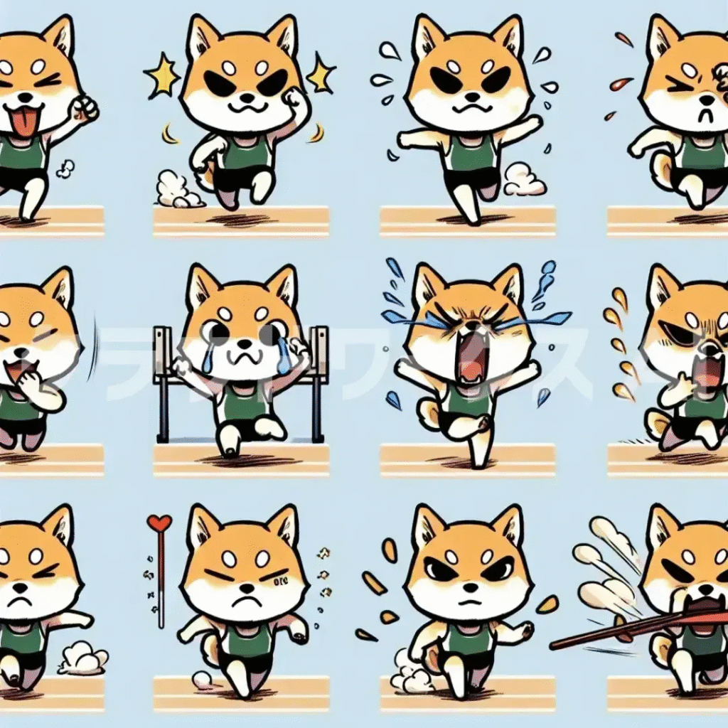 犬のLINEスタンプ