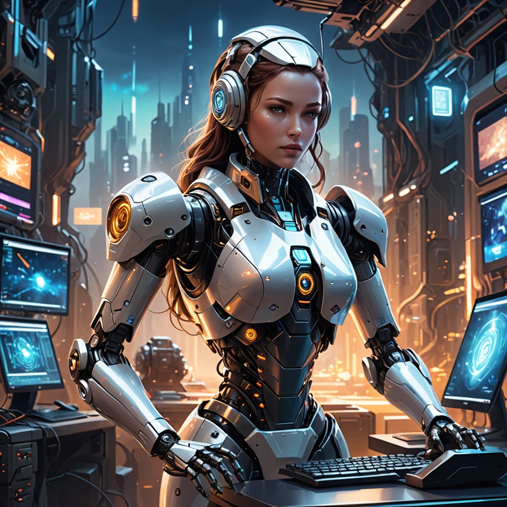 女性型AIロボット